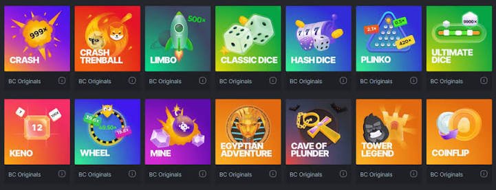BC.Game Official Mirror List Access Your Favorite Games Securely